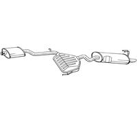 140 CV SILENZIATORE POSTERIORE PER ALFA ROMEO 145 930 1.8 i.e 16V T.SPARK KW 103