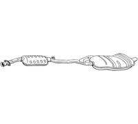 140 CV SILENZIATORE POSTERIORE PER BMW 3 Coup E36 318is KW 103 CV 140