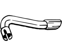 Tubo di scarico BOSAL 700-175