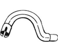 140 CV TUBO GAS SCARICO PER VOLVO 740 744 2.3 GLE KW 103 CV 140