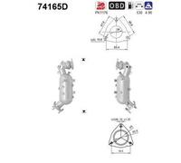 140 KW 190 CV CATALIZZATORE PER Nissan NP300 Navara D40 2.5 dCi