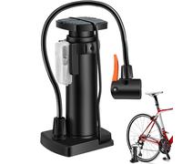 140 PSI - Tire Pump, Multi-Vehicle Tire Inflator, Hand Air Pump for Cycles, Electric Vehicle Tire Pump, Motorcycle Tire Inflator, Portable Tire Pump, Multifunctional Tire Inflator