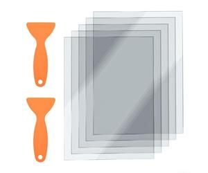 140 x 200 mm FEP Release Film per stampanti 3D, trasparente ad alta trasparenza UV polimerizzabile resina serbatoio, riutilizzabile, non adesivo, fluorurato etilene propilene, 0,1