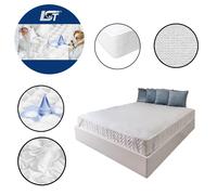 140 x 200 Proteggi Materasso Impermeabile Fodera-Protezione 4-Ecken Gomma