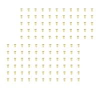 1400 Pezzi Occhiello in Rame per Telai Arnia, Foro Filettato | Accessorio per Apicoltura, Colore Oro, Antiruggine, per Cavo, Crimpatura Precisa, Fornitura Tecnica