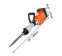1400W 1500W 3600W Demolizione Martinetti Multifunzionale Martello Martello Demolitore Calcestruzzo Elettrico Martello Trapano a Percussione(1400W)