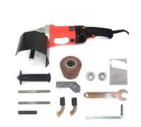 1400W Brunitura Lucidatrice Stainles Steel Metallic Silk Rush Machine Rettifica elettrica SanderTile Lucidatura Lucidatura superficiale(Set meal 2)