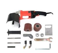 1400W Brunitura Lucidatrice Stainles Steel Metallic Silk Rush Machine Rettifica elettrica SanderTile Lucidatura Lucidatura superficiale(Set meal 3)