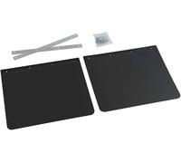 14010 Coppia Paraspruzzi Camion in PVC Nero - 40X30 Cm