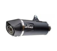 14060K - Scarico Completo LeoVince Nero YAMAHA X-MAX 125/IRON MAX (18-20)