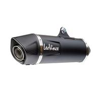 14083U - Terminale Scarico LeoVince NERO Inox HONDA FORZA 350 (21-23)