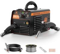 140A Saldatrice a Filo Continuo Senza Gas, 3 in 1 Mig/Arc/Lift TIG IGBT Inverter