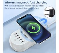 140W Multi-porto Caricatore Magnetico Wireless Carica rapida Telefono cellulare#