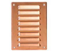 140x190mm Griglia di Ventilazione con Zanzariera - Griglie D'Aerazione in Metallo - Rame