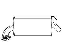 141 cv Silenziatore posteriore per Mazda 6 SW GY 2.0 1999 cc 104 KW 141 CV