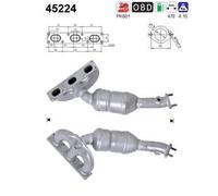 AS Catalizzatore per BMW 3 Coupé E46 330xi 170 KW 231 CV