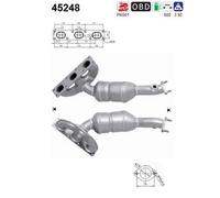 AS Catalizzatore per BMW Z4 Roadster E85 3.0i 170 KW 231 CV