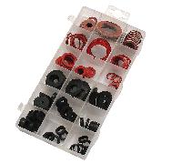 141 PC Gomma Easher Assortimento Bike It Moto MX con Custodia