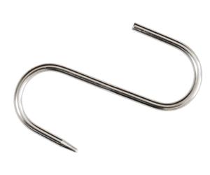 14164 Q.TA' 10 GANCIO INOX P/MACELLAIO 200 X 9/10 MM