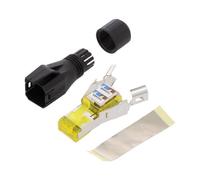 1419001 Connettore RJ45 PIN: 8 Cat: 6a argentato Sistema: 8p8c 26AWG-24AWG PH...