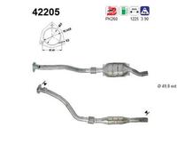 142 KW 193 CV CATALIZZATORE PER Audi A6 Avant 4B5 2.8