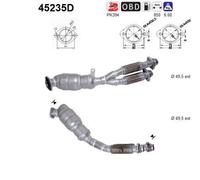 142 KW 193 CV CATALIZZATORE PER BMW 5 E39 530d