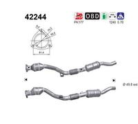 140 KW 190 CV CATALIZZATORE PER VW Passat 3B3 2.8 4motion