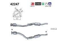 142 KW 193 CV CATALIZZATORE PER VW Passat Variant 3B6 2.8 4motion