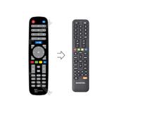 1420 Telecomando compatibile ( non originale ) per TELESYSTEM REALSOUND 55 S...
