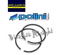 14203 - COPPIA SEGMENTI FASCE DM 68,5 POLINI PER PISTONE CILINDRO VESPA 200 COSA