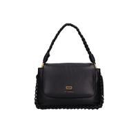 142P-IA-160-LEA Borse a spalla o tracolla LA CARRIE Donna Nero Abv0172_laca