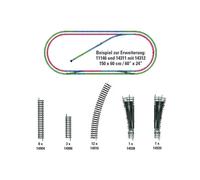 Minitrix Scala N 14312 Binario Pacco Supplemento H2