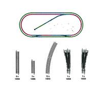 Minitrix Scala N 14312 Binario Pacco Supplemento H2