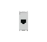 Presa RJ45 vimar 14338.8.SL plana silver Netsafe Cat5e UTP
