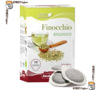 144 Cialde Filtro Carta ESE 44mm Sandemetrio Finocchio Biologico Gratis