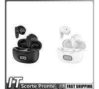 144 Languages Translator Earbuds Bluetooth-Compatible 5.1 Earphones (Black)