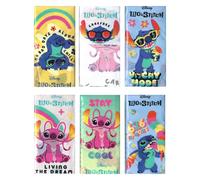 144 pacchetti fazzoletti naso Lilo e Stitch Disney 4 veli disegni assortiti