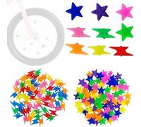 144 Pezzi Decorazioni di Perline per Raggi per Bici Colorate, Clicker per Raggi Riflettenti per Biciclette per Bambini, Perline per Raggi per Ruote per Biciclette per Bambini