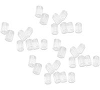 144 pezzi di silicone orecchini indietro indietro trasparente orecchini indietro morbidi cuscinetti di ricambio orecchio indietro tappo gioielli