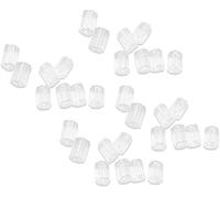 144 Pezzi Ganci per Le Orecchie in Silicone Orecchino Trasparente Cuscinetti per la Parte Posteriore dell'orecchio di Ricambio Tappo per la Parte Posteriore dell'orecchio Professional Process