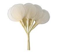 144 RACCHETTE SINGOLE PORTA CONFETTI BOMBONIERE MATRIMONIO COMUNIONE CRESIMA (AVORIO)