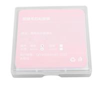 144 strisce strisce per ciglia autoadesive senza colla impermeabile non allergia non allergia forte nastro adesivo per ciglia per indossare ciglia finte nere (4 mm)