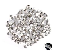 1440 Pezzi 4.6-4.8mm Strass Kit, Rhinestones di Cristallo Riflettente, Argento Gemme Strass per Fai-da-Te Decorazione, Gioielli, Arte delle Unghie, Abbigliamento