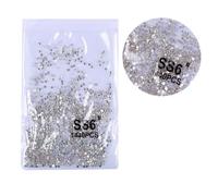 1440 pezzi di strass rotondi di cristallo con retro piatto, dimensioni miste strass di cristallo per