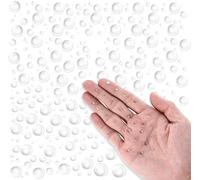 1440 Pezzi Perline Trasparenti di Rugiada ad Acqua Decorazioni a Perline d'Acqua Trasparenti Autoadesive Strass Piatti Utilizzabili per Nail Art e Scrapbooking Abbinabili e Combinabili