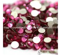 1440 Pezzi Strass di Cristallo Ceco di Alta Qualità Flatback Nail Art Creazio...