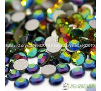 1440 Pezzi Strass di Cristallo Ceco di Alta Qualità Flatback Nail Art Creazio...
