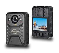 1440P HD Body Worn Camera, 17H Record Time, 3600mAH Batteria Polizia Corpo Camera, Memoria 128G Audio Video Registrazione, Visione Notturna, Data-Crittografia per le forze dell'ordine, Guardie di