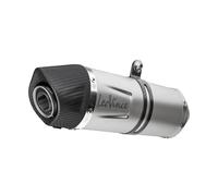 14454EU - Terminale Scarico LeoVince LV ONE EVO Inox MOTO GUZZI V85 TT (19-23)