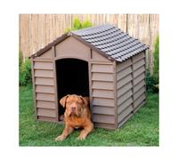 Cuccia per cani pvc 86x84x82 mc beige marrone